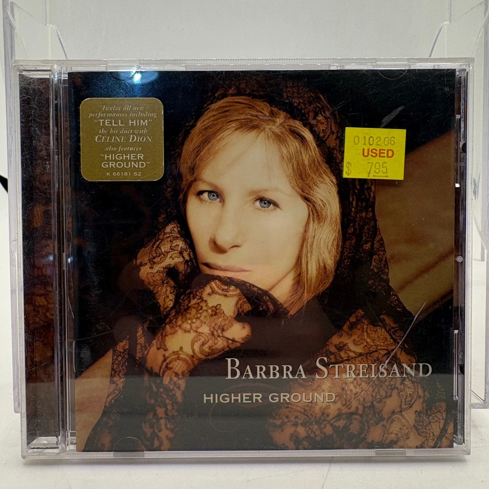 Barbra Streisand Higher Ground CD 1997‎ Columbia CK 66181 Celine Dion Duet Pop